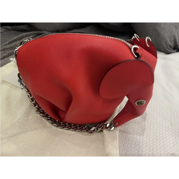 LOEWE Punk Elephant Mini Leather Bag - Picture 6 of 6